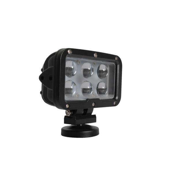 7" Square Led Marine Searchlight , 30 Degee Spot 12v Truck Led Headlights