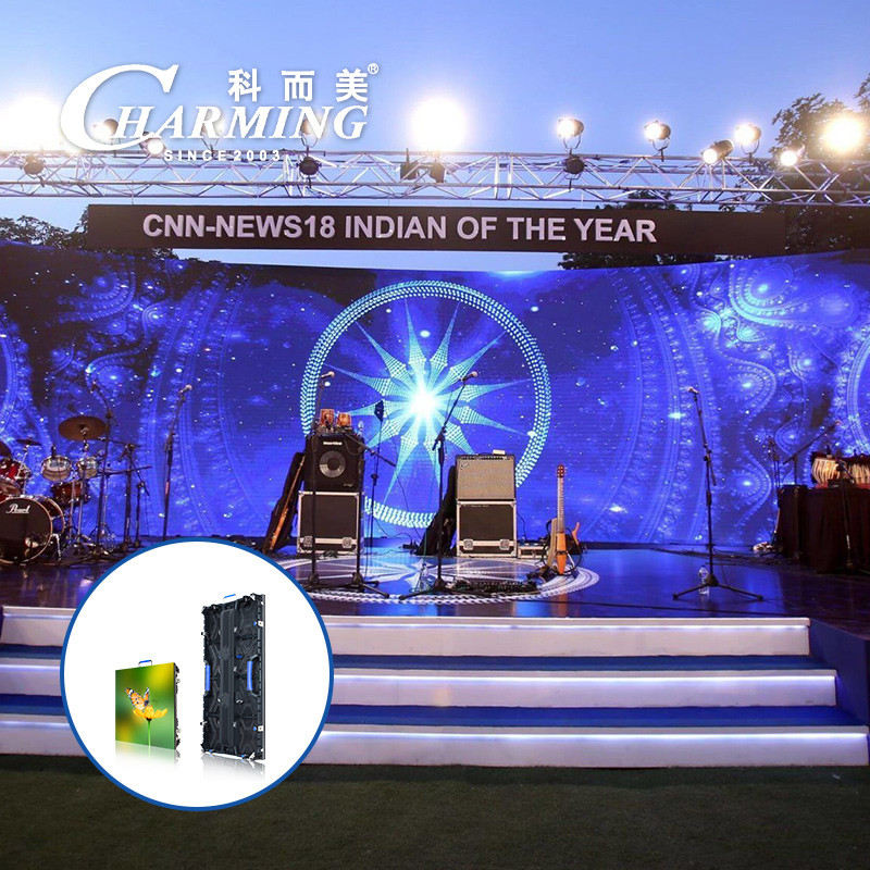 High Refresh Outdoor Rental Big Advertising LED Display Screen 4500CD/M2