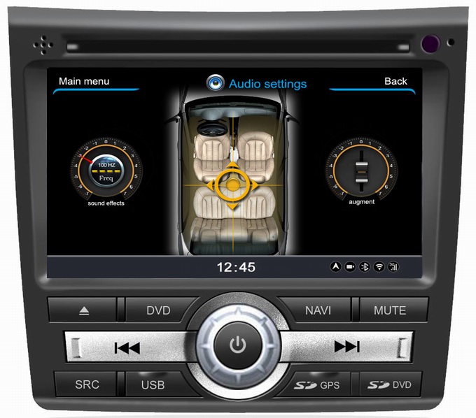 Ouchuangbo HD 1080P S100 A8 Chipset S100 Platform Honda City 2011 Auto Radio DVD Player Touch screen RDS USB SWC