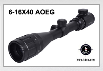 Manufacture 3-9X50 AOEG Optical Scope With Mounts For Competitive Shooting
