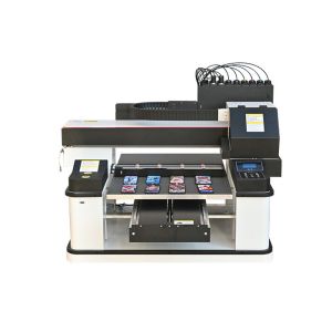 Quality Automatic Multifunction A4 UV Flatbed Printer 3D Emboss Varnish wholesale