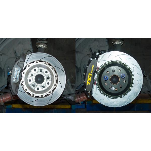 TEI Racing Big Brake Kit 4 Piston Forged Caliper P40 Super For Subaru WRX BRZ