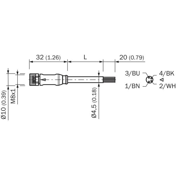 YF8U14-020UA3XLEAX SICK Plug Connectors And Cables Sensor / Actuator Cable