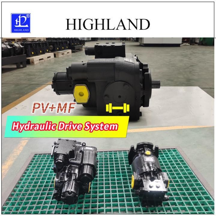 Combine Harvester PV20 MF21 Hydraulic Drive System Tested Fully Customized