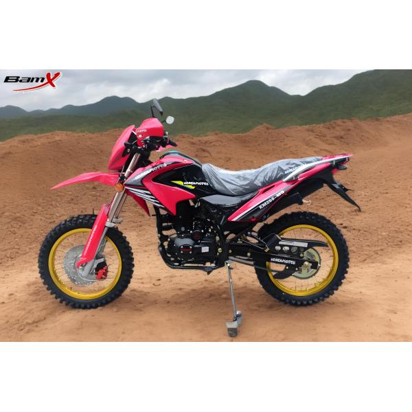 200cc 7000rpm Dual Purpose Motorbike 10kw Four Stroke Dirt Bike