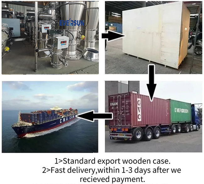 8 - 280L Volume Vacuum Conveying Systems Vacuum Loader For Particle Transport