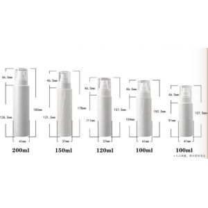Customized Plastic Bottles 100ml-200ml PET Bottle With Pump