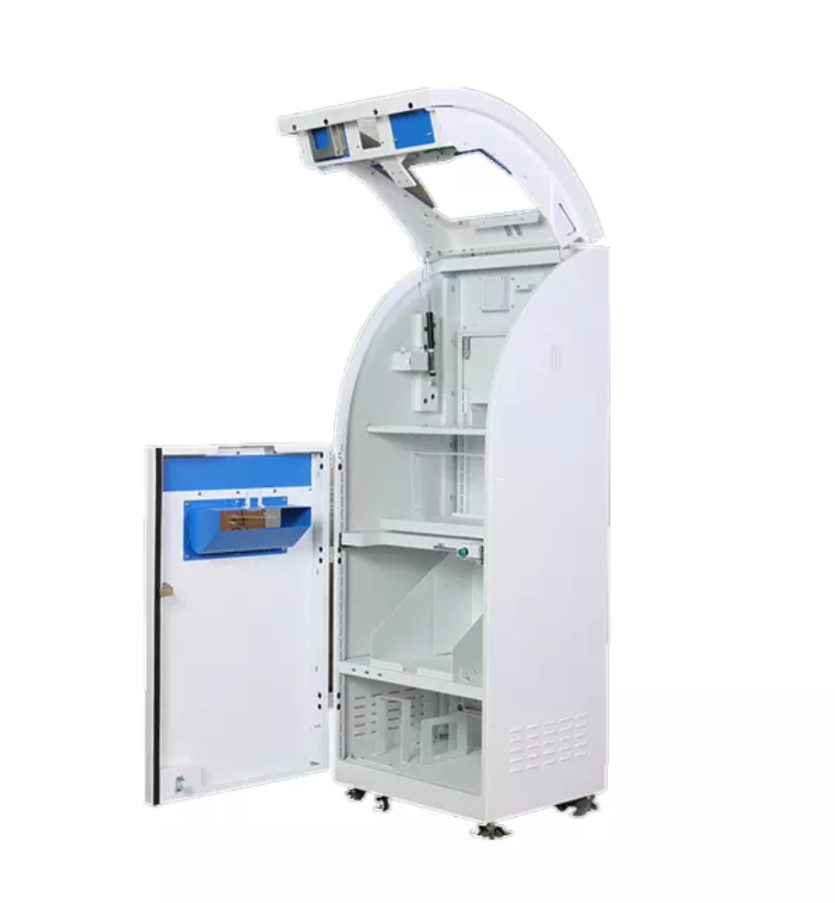 1000Mbps EMV Touch Screen Information Kiosk 13.56MHz