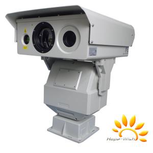 China PTZ Infrared Thermal Camera Imaging , Dustproof Laser Security Camera on sale