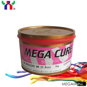 China Offset printing MW35 Rose UV Megacure Ink Supplier on sale