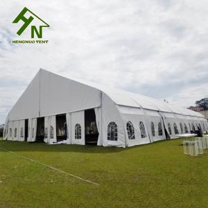 China SGS Certified Customized Temporary Hangar Curved Festival Tent on sale