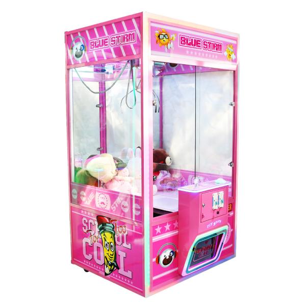 Doll Crane Toy Grabber Claw Machine Single Player Coins Operated Funny