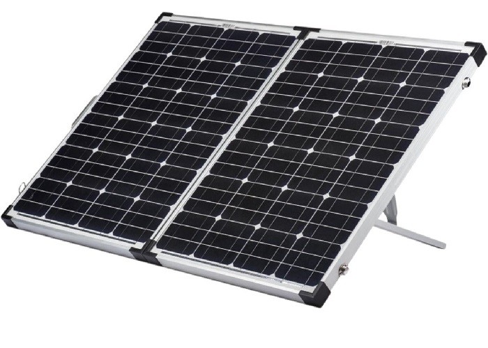 Eco - Friendly Folding Solar Panels Monocrystalline Silicon Cell Material