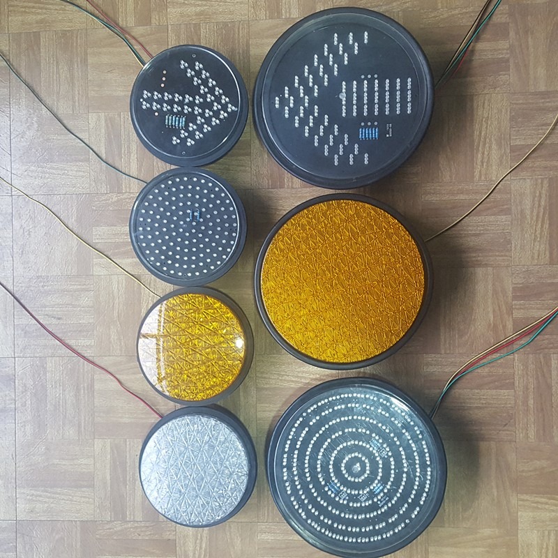 EXW 300MM Body Traffic Light Part Housing Circle Or Square Shape