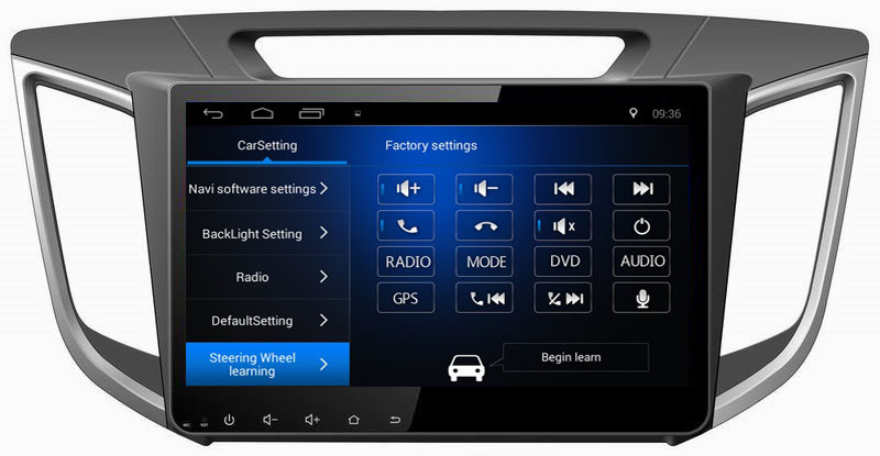 Ouchuangbo car radio gps nav android 8.1 sytstem for Hyundai IX25 with BT USB wifi 32GB ROM