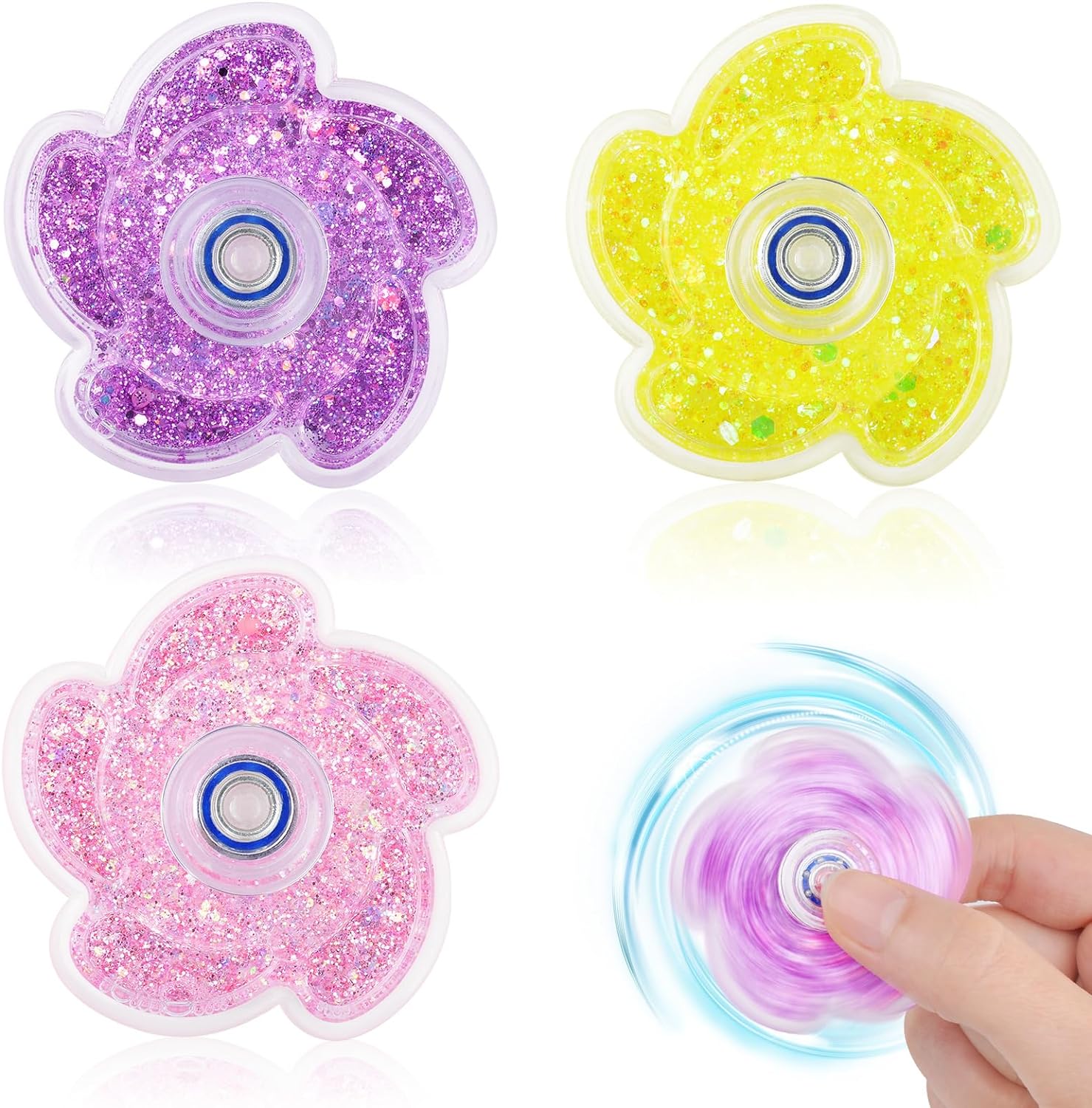 Metal Fidget Spinner Perfect Party Favor for Kids and Adults Unisex Design