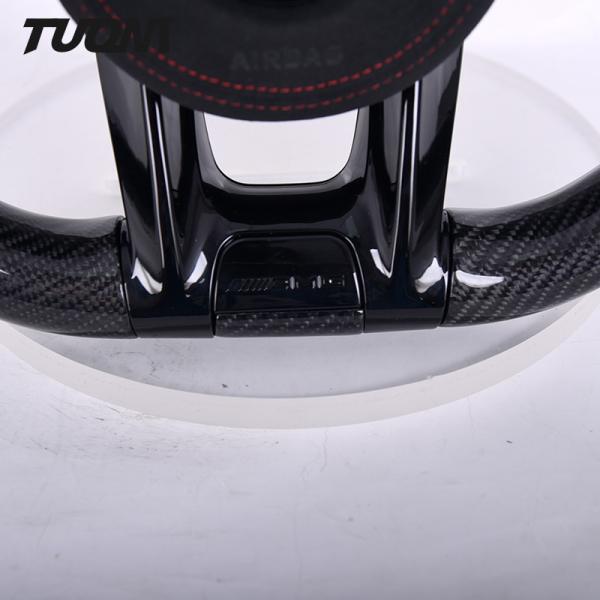 LED Alcantara Mercedes Benz Carbon Fiber Steering Wheel Luxury Car Accessories