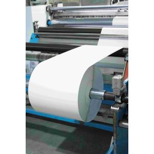 Quality Jumbo Thermal Printing Paper Roll , Self Adhesive Glossy Paper Roll wholesale