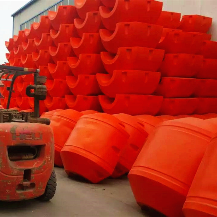 qualified PE floaters for dredge project