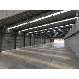Light Weight Steel Construction Warehouse Easy Transport Fast Construction