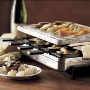 Quality 8 persons Raclette Grll / Barbeque Grill / Frying pan  with marble plate wholesale