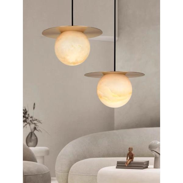 Marble pendant lamp indoor decoration