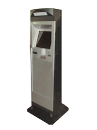 T5 Selfservice payment touchscreen kiosk terminals with metal keyboard