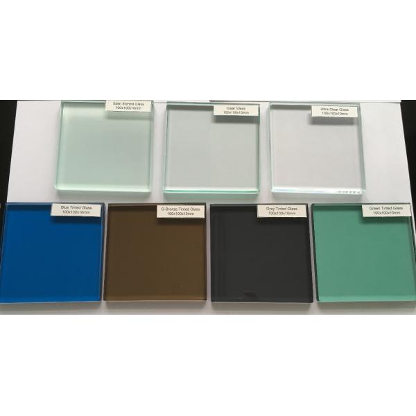 Clear Tempered Glass Fireplace Glass Door
