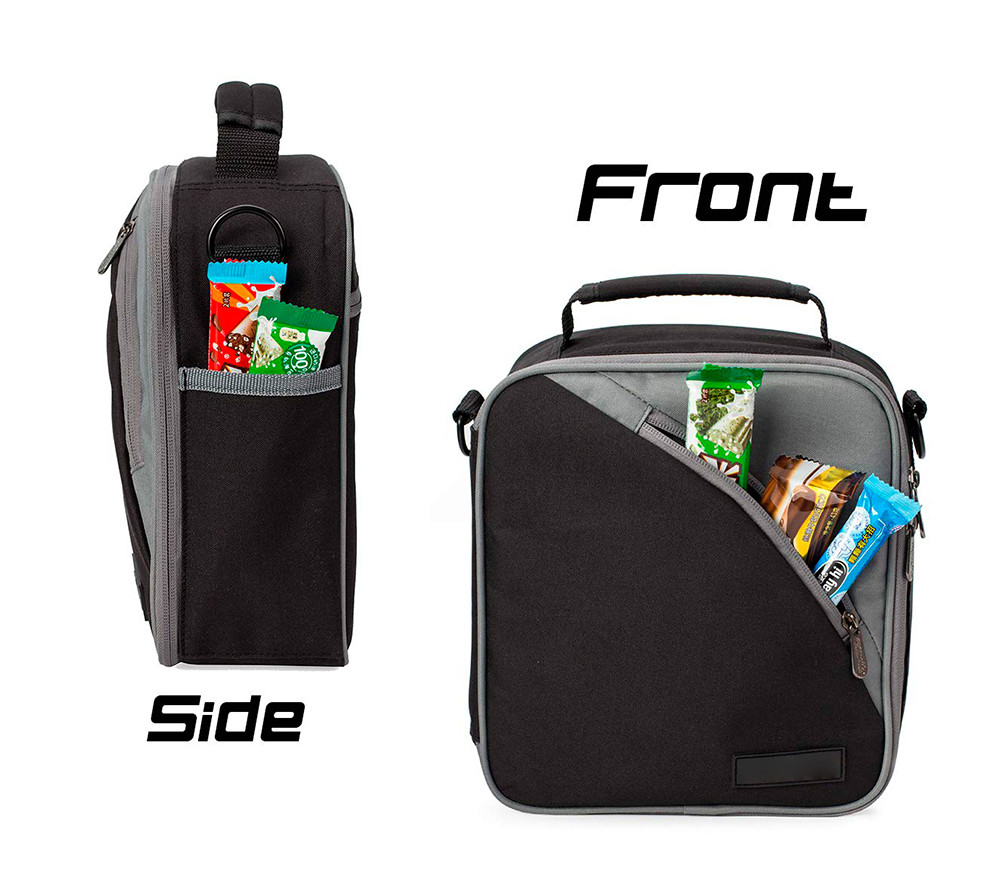 Water Resistant Unisex Polyester Insulated Lunch Bags