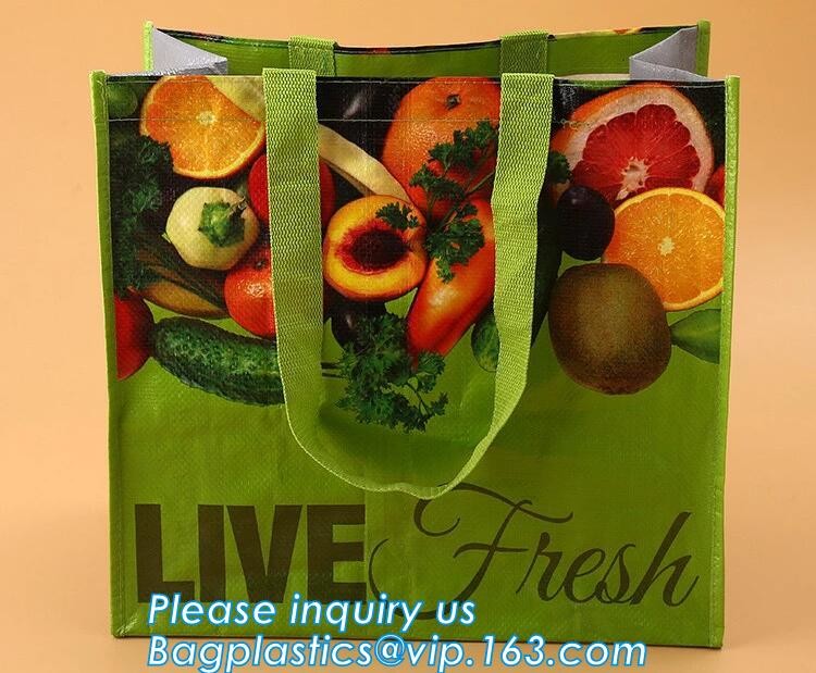 woven bag, pp bag View all green pp woven bag, pp woven shopping bag, non woven bag,pp bag, promotional gift bag, shoppi