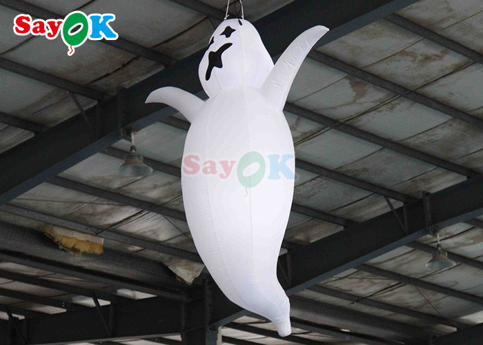5FT Height Halloween Inflatables Cute Outdoor Hanging Ghost Decorations