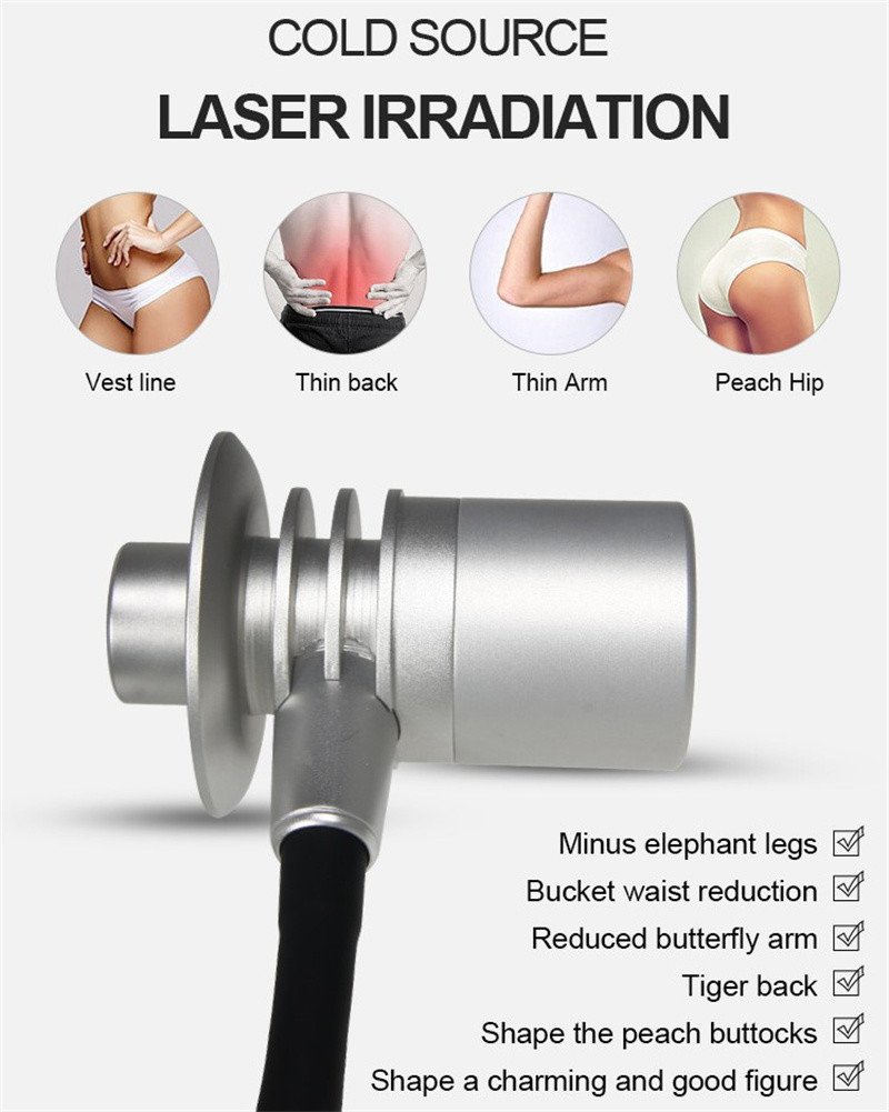 Low Level 6D Laser Fat Reduce 532nm Green 635nm Red Light Therapy Cold Laser Therapy Device