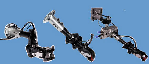 Angular Opening Pneumatic Press Grippers Modular Structure For Transfer Die System
