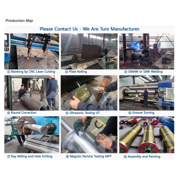 Custom-designed Wire Rope Drum with High-assembly Precision and 3000mm Diameter Capacity for Crane Hoists Trolley