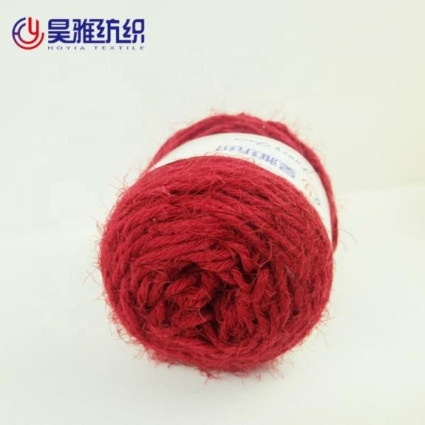 35% Cotton 55% Acrylic 10% Wool Soft Multicolor Cake Yarn 1/2.3NM