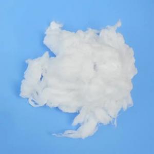 China High Quality Organic Cotton Fiber, Bleached Organic Cotton Fiber, Made by China Top Manufacturer on sale