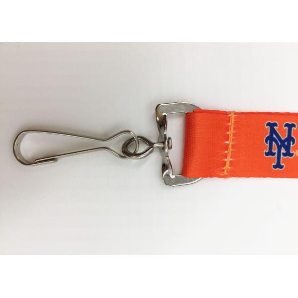 Full Color Heat Transfer Printed Id Badge Holders Lanyards With 2.0*90cm Size