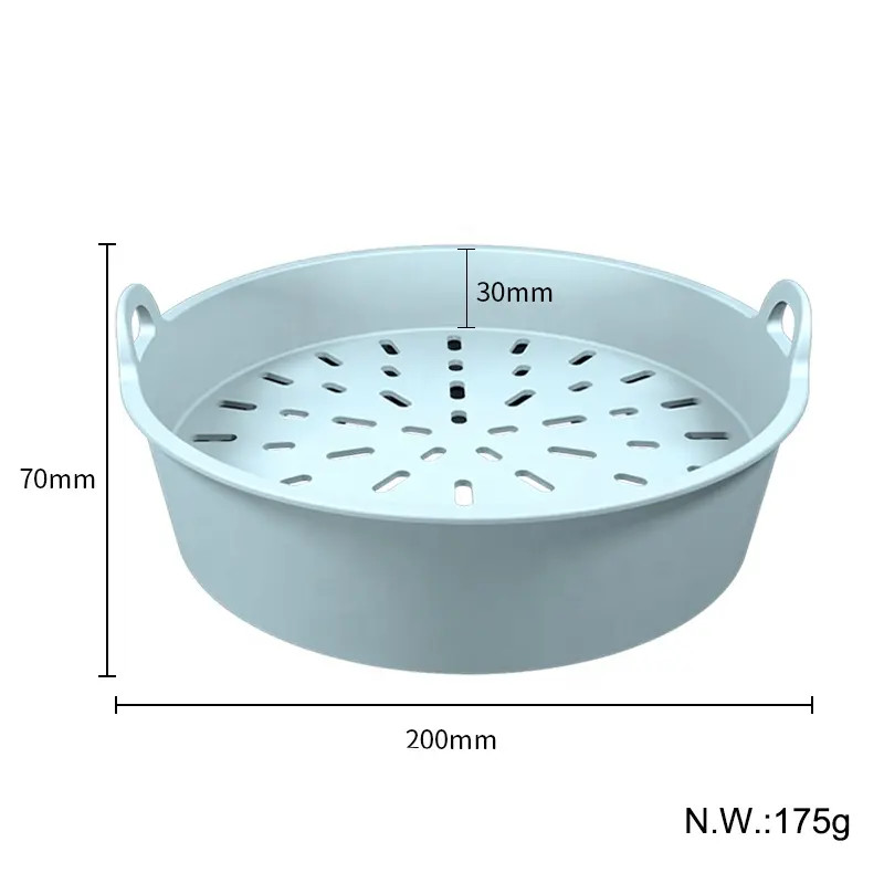 Tasteless Practical Silicone Kitchen Product Food Steamer Nontoxic