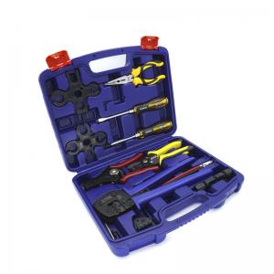 Quality 2.5 - 6mm2 Wire Crimping Tool Kit With 5 Interchangeable Jaws Wire Striper Cutter wholesale