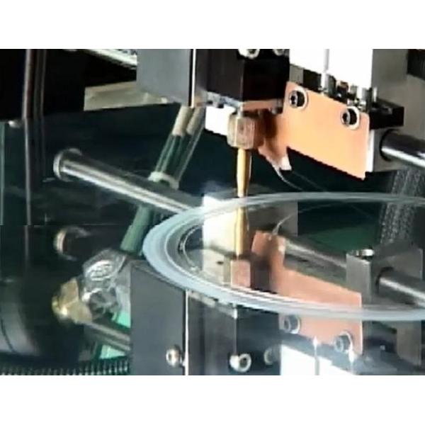 8pcs/Min Air Filter Making Machine PLDK - 2 Rubber Fixed Air Filter Metal Caps Gluing