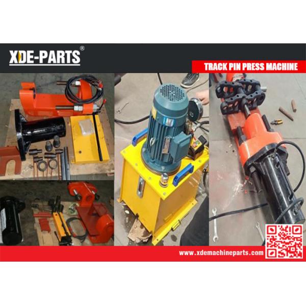 Hydraulic Track Link Press Machine, Excavator Track Pin Removal Installation Tool, Master Pin Pusher Installer