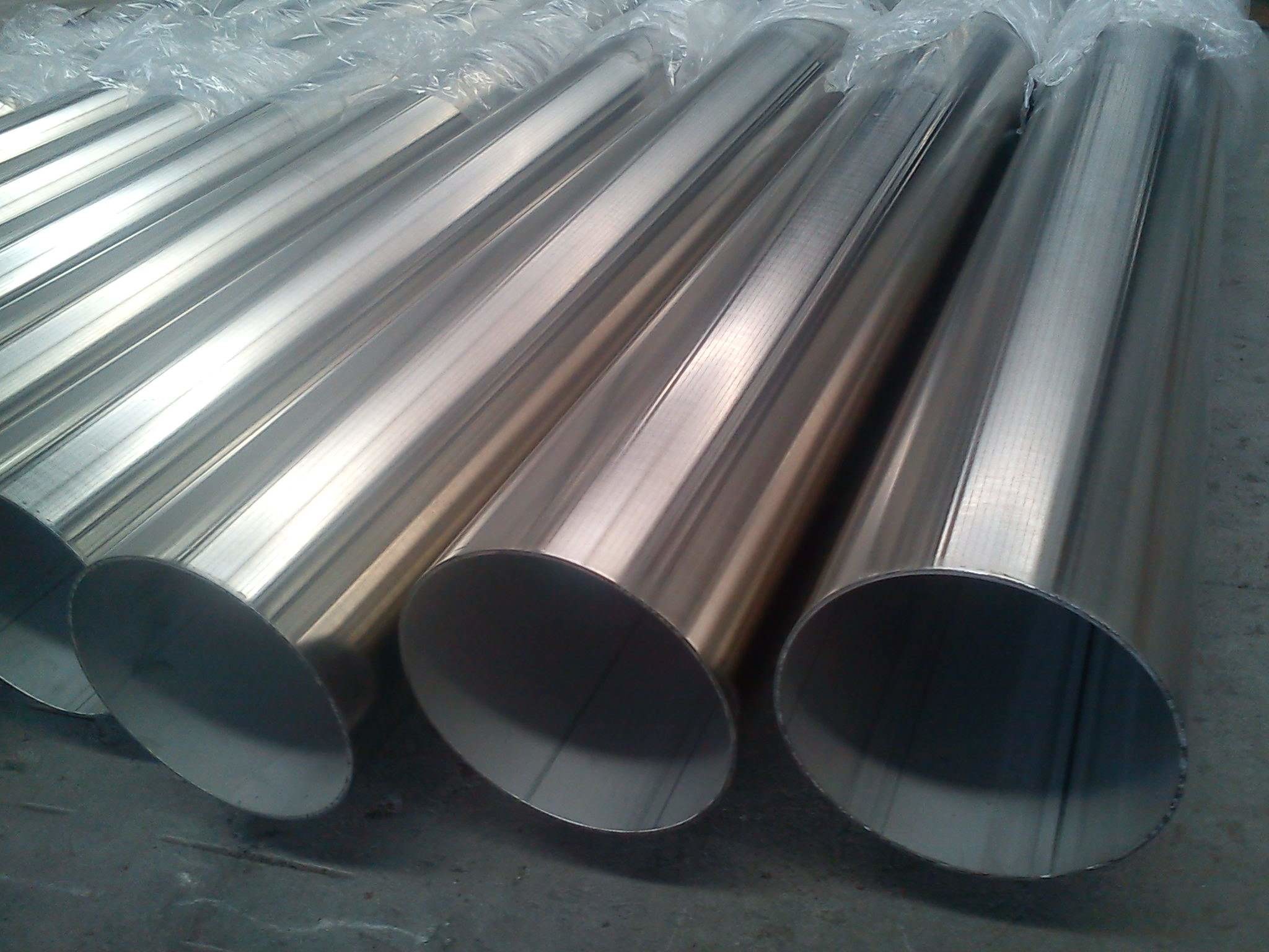 Round 904L 316L Stainless Steel Welded Pipe 6-12m 304
