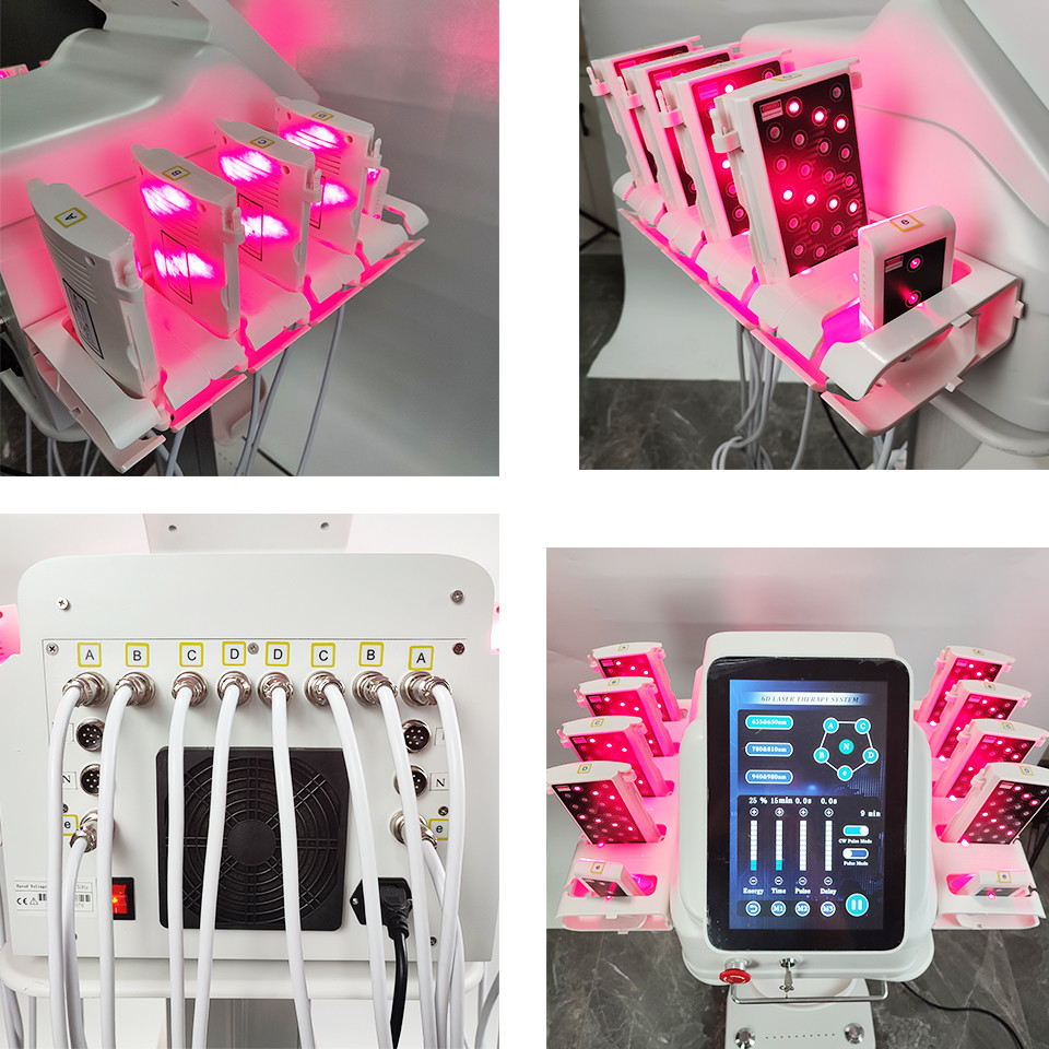 Laser Fat Lipodissolve Tighten Skin 6d Lipo Laser Therapy Device Iso For Losing Weight