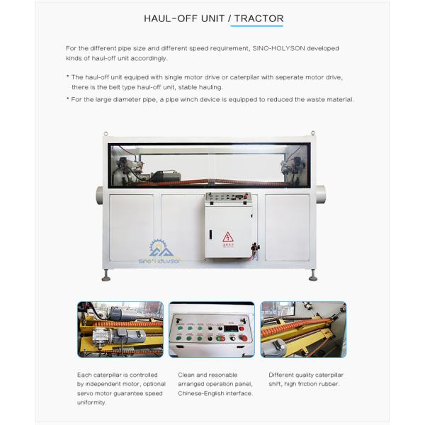 200-315MM PVC Pipe Production Line for Plastic Pipe Making 440V