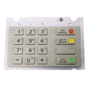 Wincor Nixdorf EPPV6 Keyboard ATM Parts Keypad Diebold 01750159457