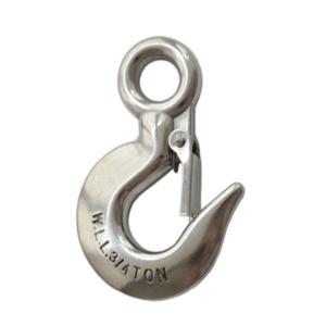 Quality 0.16kg - 1.52kg Stainless Steel Rigging Hardware Stainless Steel Lifting Hook M38 wholesale