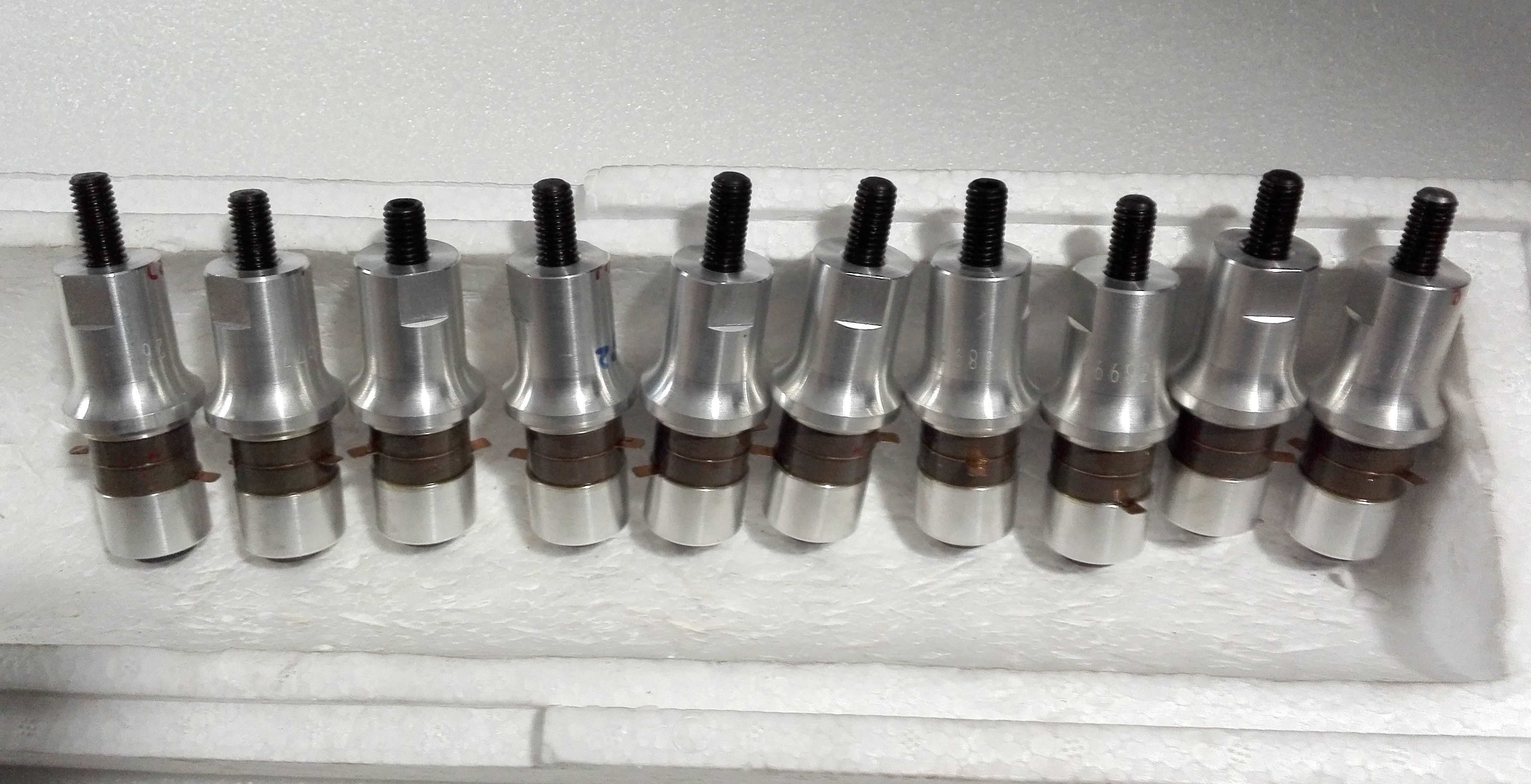 Quality 2 Pcs Piezoelectric Ceramic Transducer For Homogenizing / Dispersing Machine wholesale