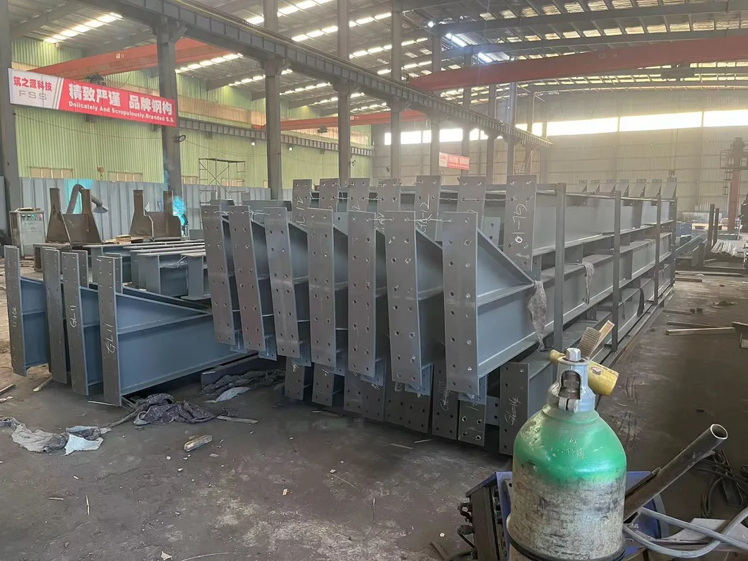 Bolt Concection Easy Install Prefabricated Steel Frame Automatic Car Parking Garage Carport