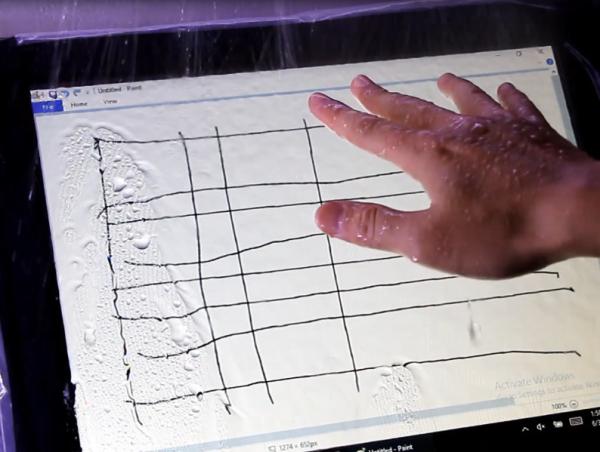 Cheap 12.5" Waterproof Touch panel with EETI controller for Industrial Touch Monitor for sale