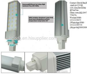 China LED G24 Horizontal Plug Lamp 5050 series on sale